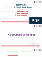 Chapter 3 - 2 Chi Square Test Other Tests