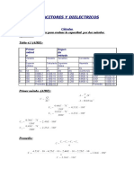 Capacitores y Dielectricos