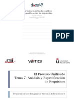 Docsity El Proceso Unificado Analisis y Especificacion de Requisitos