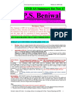 Quick Revision of IND AS - Summary For Nov 17 by CA PS Beniwal-2