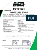 Certificado NR 10 - Sep