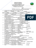 g10 2nd Periodical Test