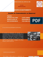 Diapositivas - Gestion de Mantenimiento