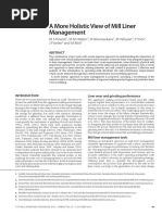 A More Holistic View of Mill Liner Manag