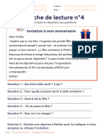 A2 - CE - Invitation À Mon Anniversaire