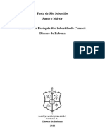 Lecionário Festa de São Sebastião - 2022 (Camacã)