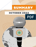 PIB Summary October 2022