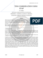 RELAY COORDINATION USING ETAP Ijariie12420