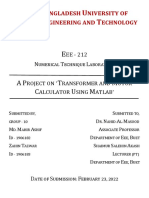 Group-10 (ID 182 183) EEE212 Project Report