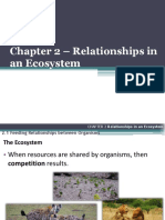 Module 4 - Relationships in An Ecosystem