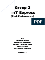 Group 3 Task Performance in TQM