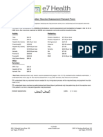 Immigration Vaccine Assessment Consent Form