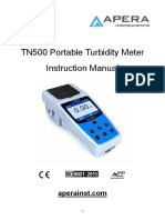 Instrumenservis-Manual-Tn500-Turbidimetro Portatil