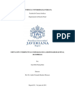 Imputación y Perspectivas Comparadas de La Responsabilidad Penal de Empresas