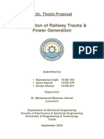 Final Year Project (FYP) Railway Tracks