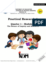 Practical Research 1 Module 1 Final For Student