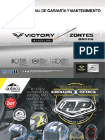 Manual de Garantia y Mantenimiento Victory Zontes 350T2