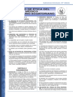 Código de Ética Veterinario Ecuador