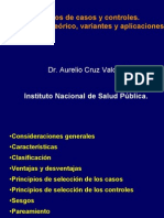 Casos y Controles Epidemiologia