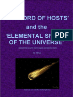 The Lord of Hosts and The Elemental Spir