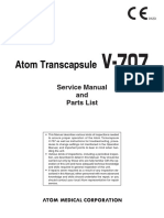 Atom V-707E Service Manual