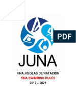 Fina-Juna Reglas de Natacion 2017 - 2021 (Español-Ingles)