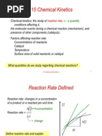 Chem. Kinetics