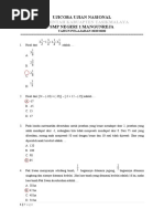 Soal Ucun Matematika