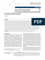 Statistical Machine Learning Model For Capacitor Planning Considering Uncertainties in Photovoltaic Power