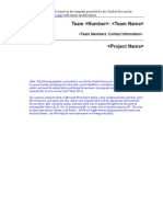 Requirements Document Template (UPEDU)