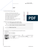 UNIT 03 TV Activity Worksheets