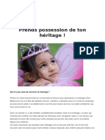 Prends Possession de Ton Heritage