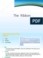 Chapter 5 The Ribbon