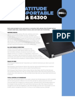 Dell Latitude E4200 and E4300 Specs