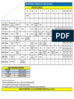 Datesheet Ii Unit Test 2022-2023