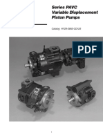 Parker Hydraulic Piston Pump's Catalogue