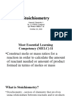 Q1 WK 4 MELC 11 Stoichiometry (Autosaved)