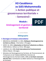 Cours S3 Master Aménag Et Gestion de L'espace Territorial