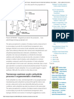 Tennessee Eastman Acetic Anhydride Process LL Organometallic Chemistry