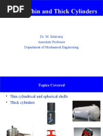 Unit V - Thin and Thick Cylinders