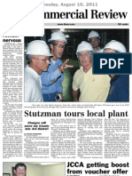 The Commercial Review: Stutzman Tours Local Plant