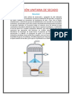 Operacion Unitaria de Secado