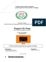 Rapport de Stage