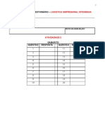 Exercicio Logistica - Atividade 2