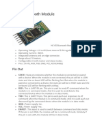 HC-05 Bluetooth Module: Pin Out