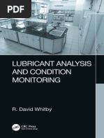 R. David Whitby - Lubricant Analysis and Condition Monitoring-CRC Press (2021)