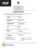 ANSWER KEY Empowerment Technology - 1st Periodical Examination SY-2022-2023