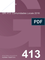 GRI 413 - Comunidades Locais 2016 - Portuguese