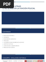 D60 - Armas Menos Letales en El Uso de La Fuerza