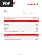 Amount Due For Payment: Your Billing Summary For The Month of January 2023